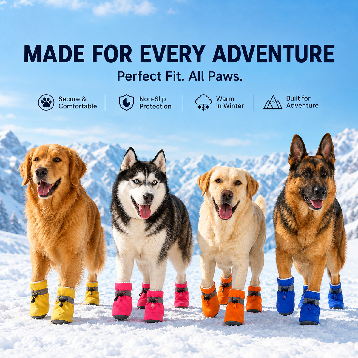 Cozy Paw Winter Boots（YS2626）