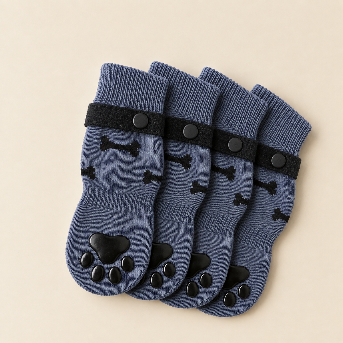 VellaPaw double-grip non-slip pet socks with strap – anti-slip dog socks