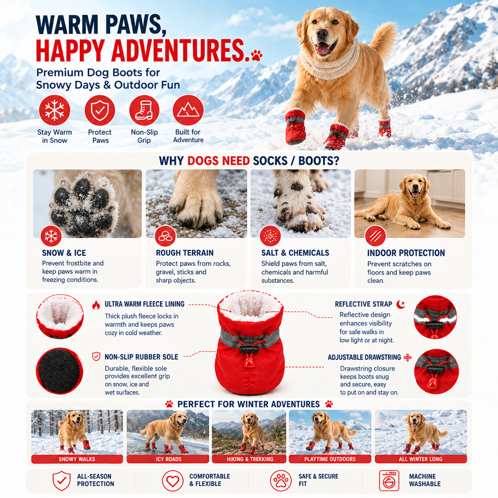 Cozy Paw Winter Boots（YS2626）