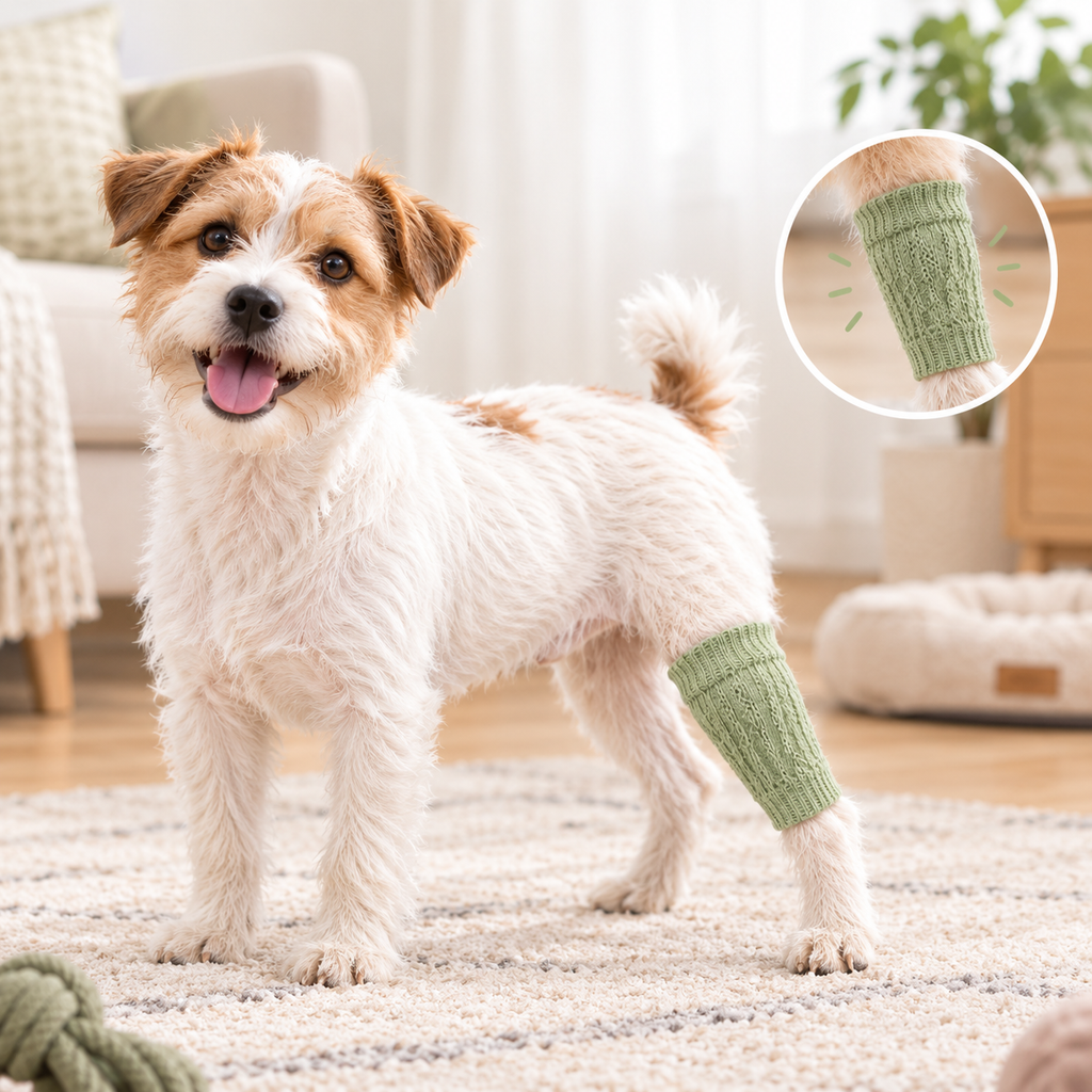 VellaPaw paw sleeves and leg warmers for dogs – protective pet paw sleeve