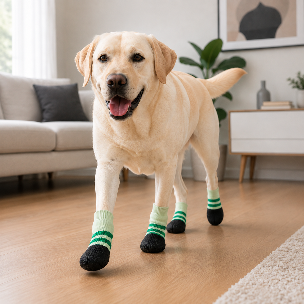 VellaPaw GripPaws non-slip pet socks – grip socks for dogs on hardwood floors