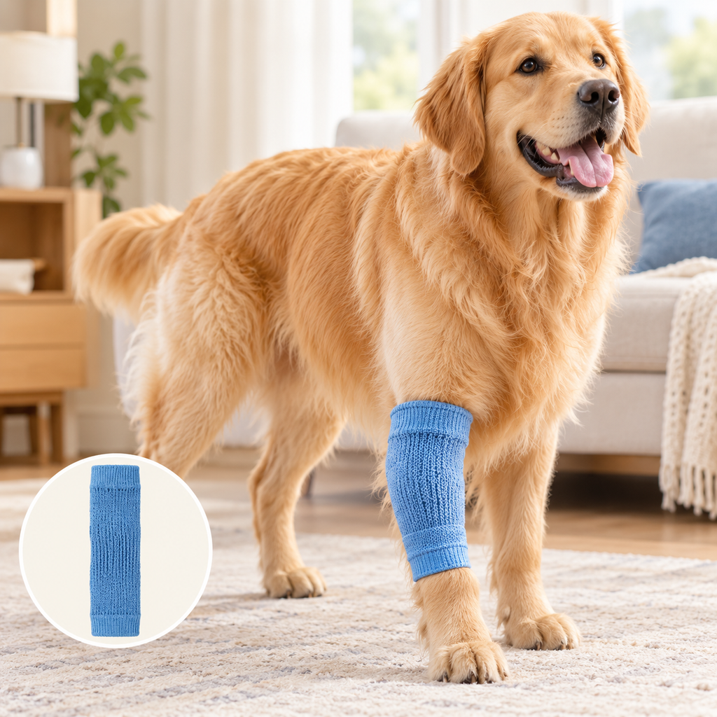 VellaPaw paw sleeves and leg warmers for dogs – protective pet paw sleeve