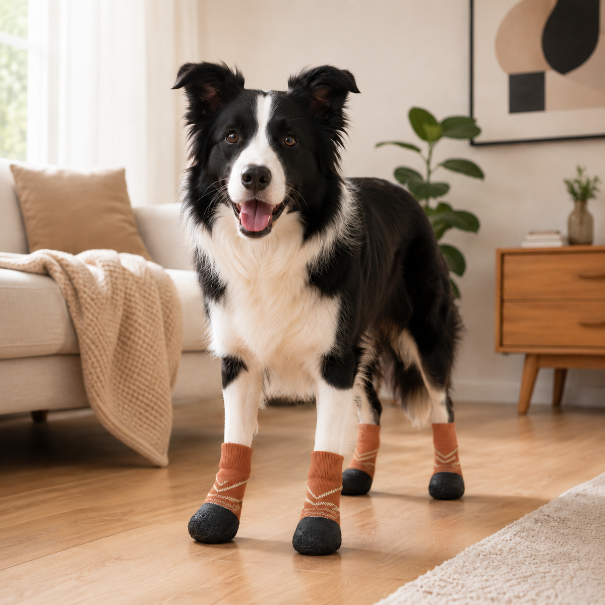 VellaPaw GripPaws non-slip pet socks – grip socks for dogs on hardwood floors