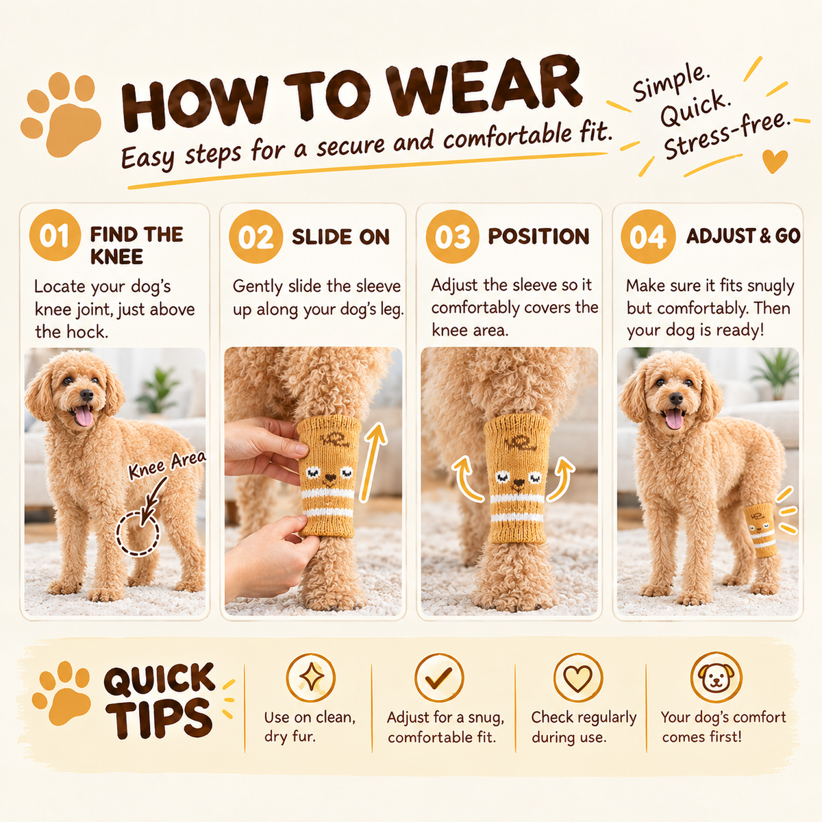 VellaPaw paw sleeves and leg warmers for dogs – protective pet paw sleeve
