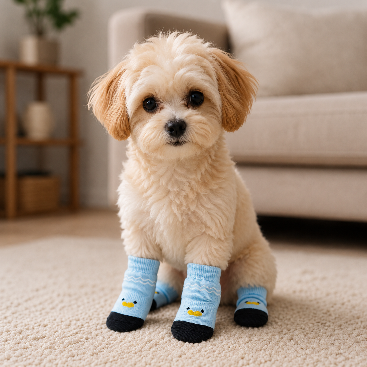 VellaPaw GripPaws non-slip pet socks – grip socks for dogs on hardwood floors