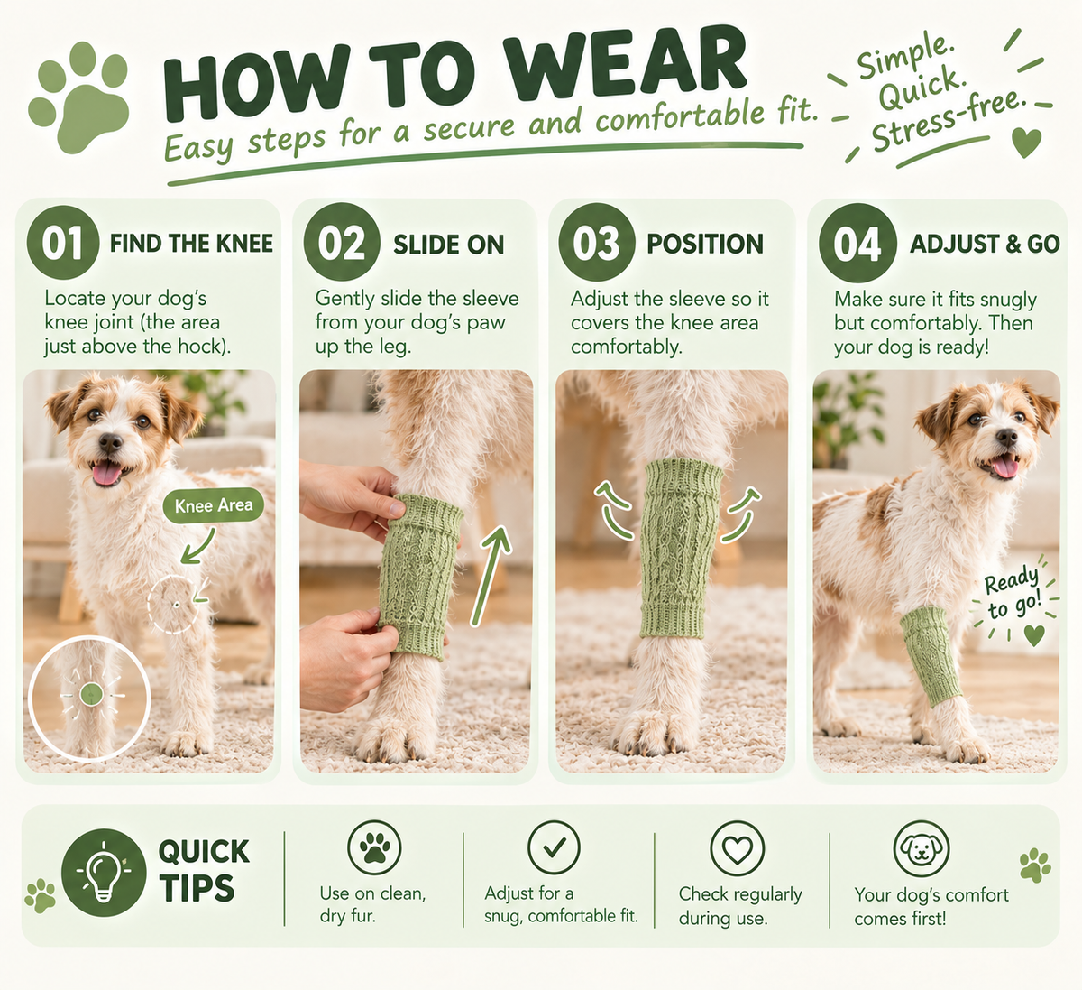 VellaPaw paw sleeves and leg warmers for dogs – protective pet paw sleeve