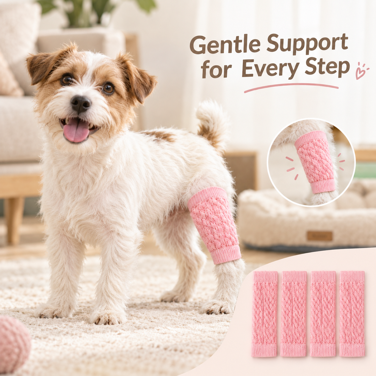 VellaPaw paw sleeves and leg warmers for dogs – protective pet paw sleeve
