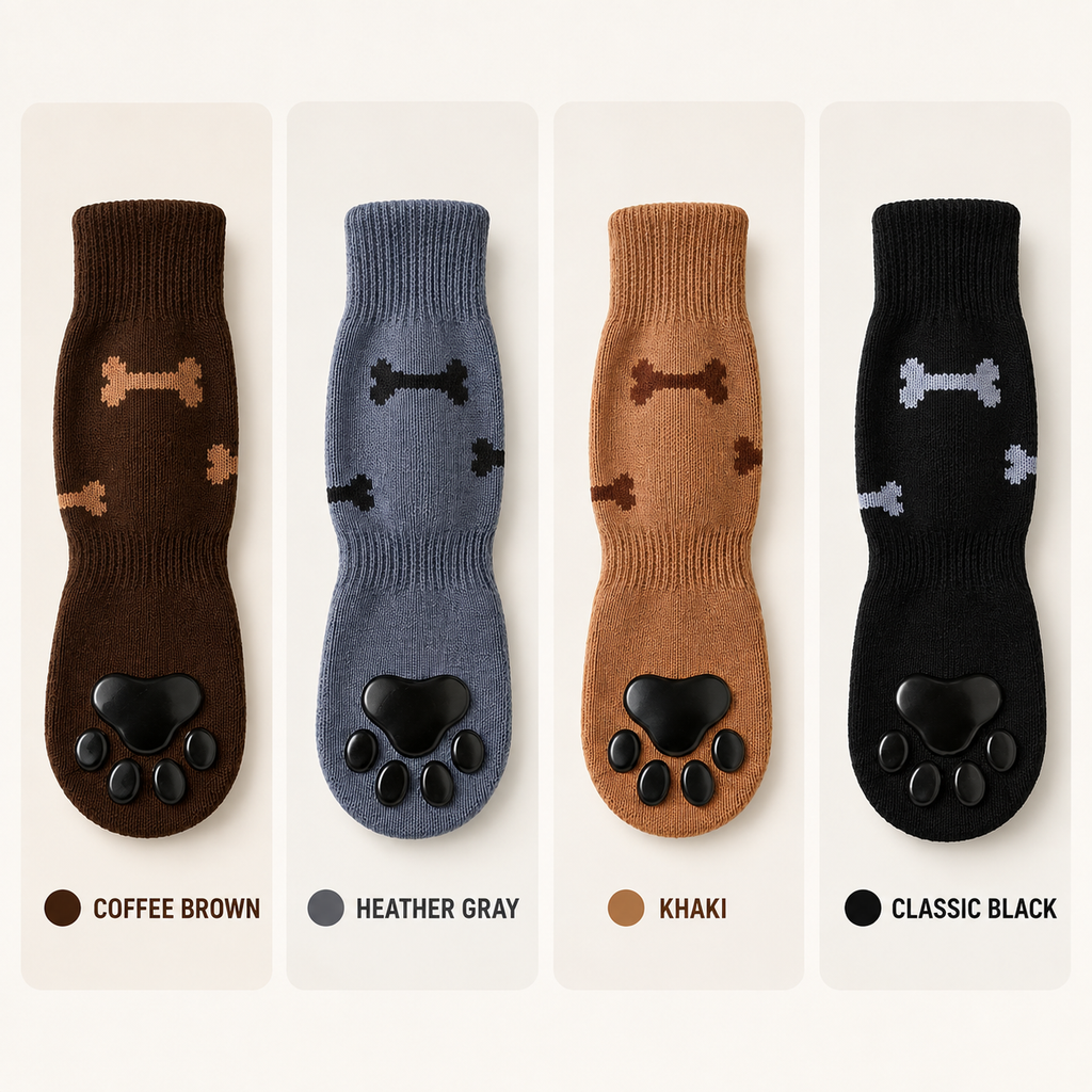 VellaPaw double-grip non-slip pet socks with strap – anti-slip dog socks