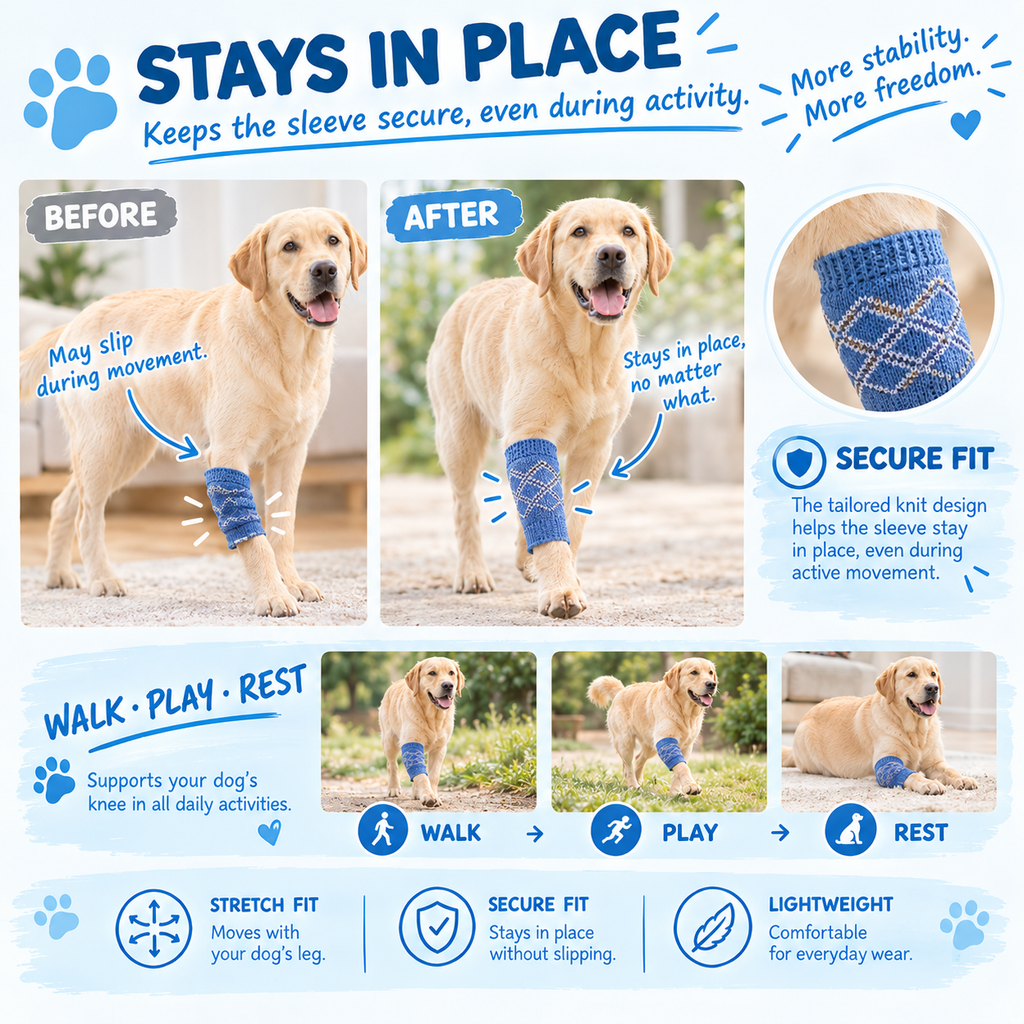 VellaPaw paw sleeves and leg warmers for dogs – protective pet paw sleeve