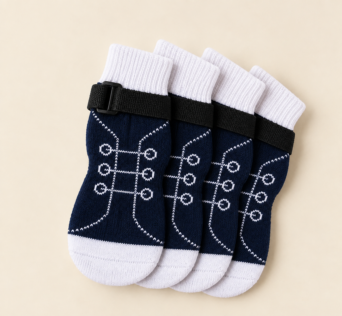 VellaPaw non-slip pet socks with adjustable strap – anti-slip dog socks