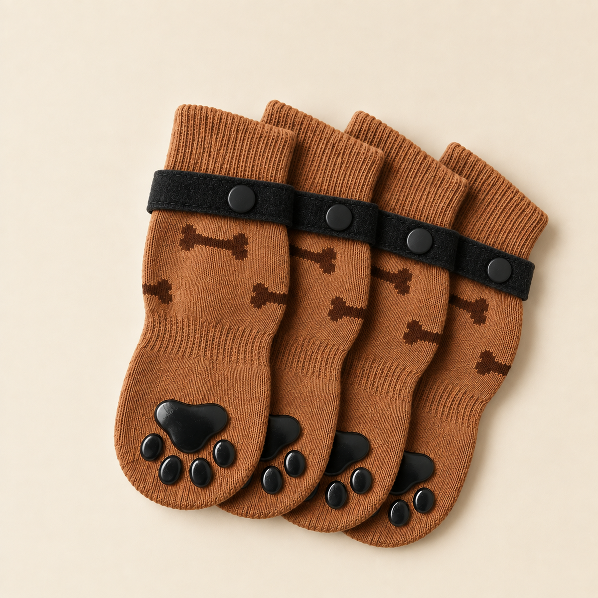 VellaPaw double-grip non-slip pet socks with strap – anti-slip dog socks