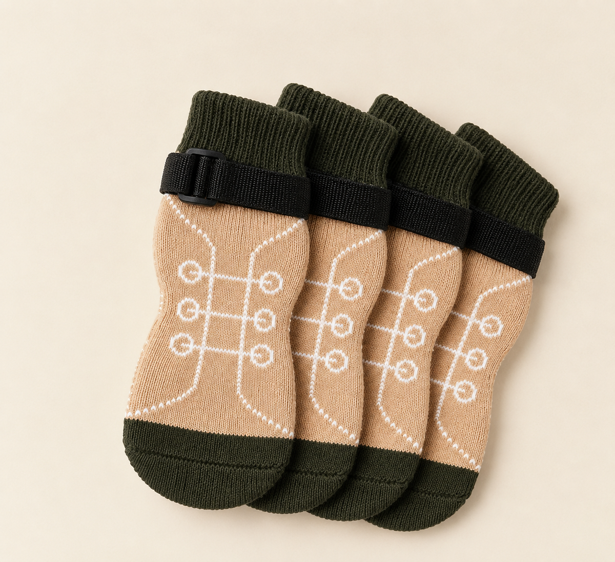 VellaPaw non-slip pet socks with adjustable strap – anti-slip dog socks