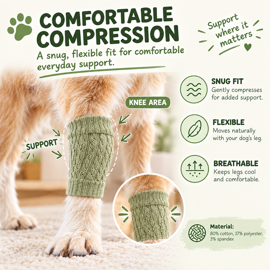 VellaPaw paw sleeves and leg warmers for dogs – protective pet paw sleeve