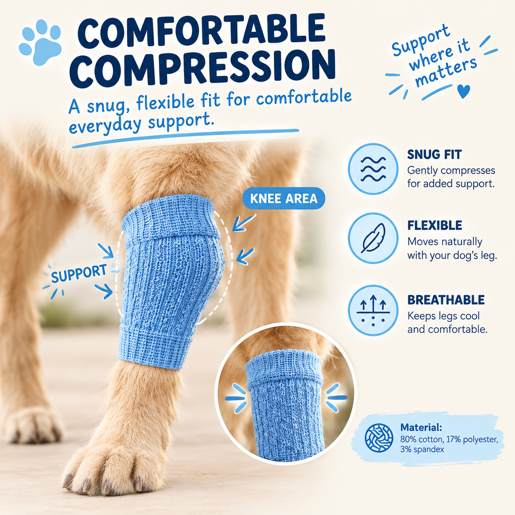 VellaPaw paw sleeves and leg warmers for dogs – protective pet paw sleeve