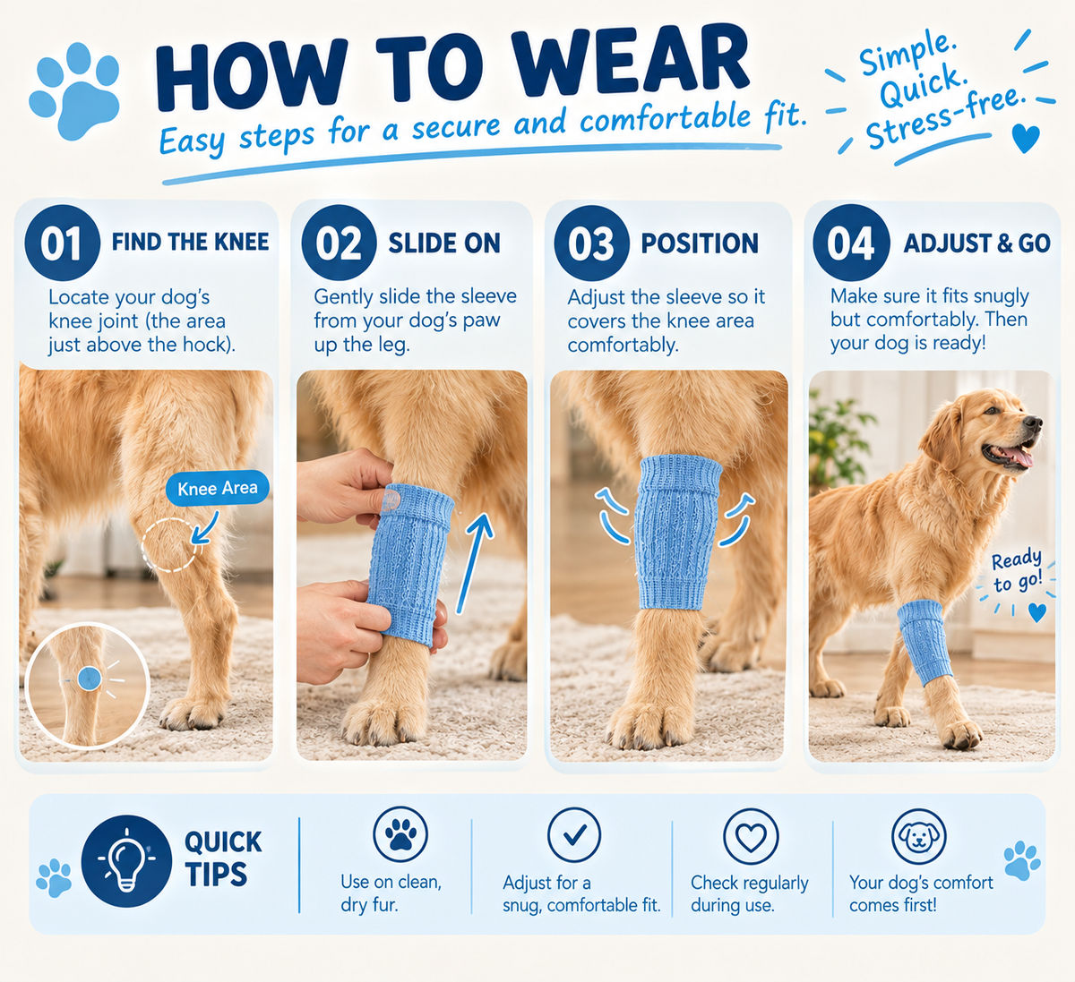 VellaPaw paw sleeves and leg warmers for dogs – protective pet paw sleeve