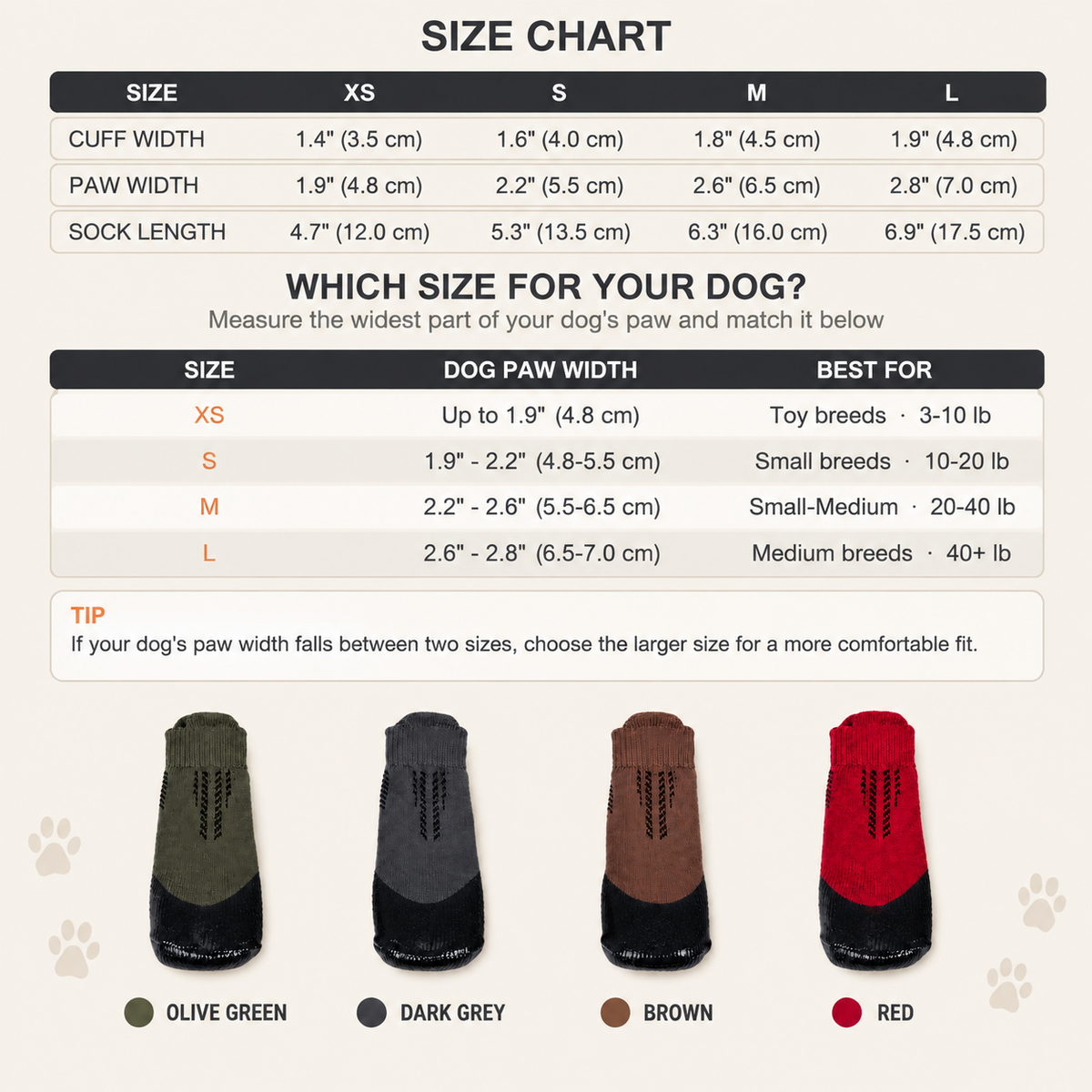 Non-Slip Grip Pet Socks （YS2617）